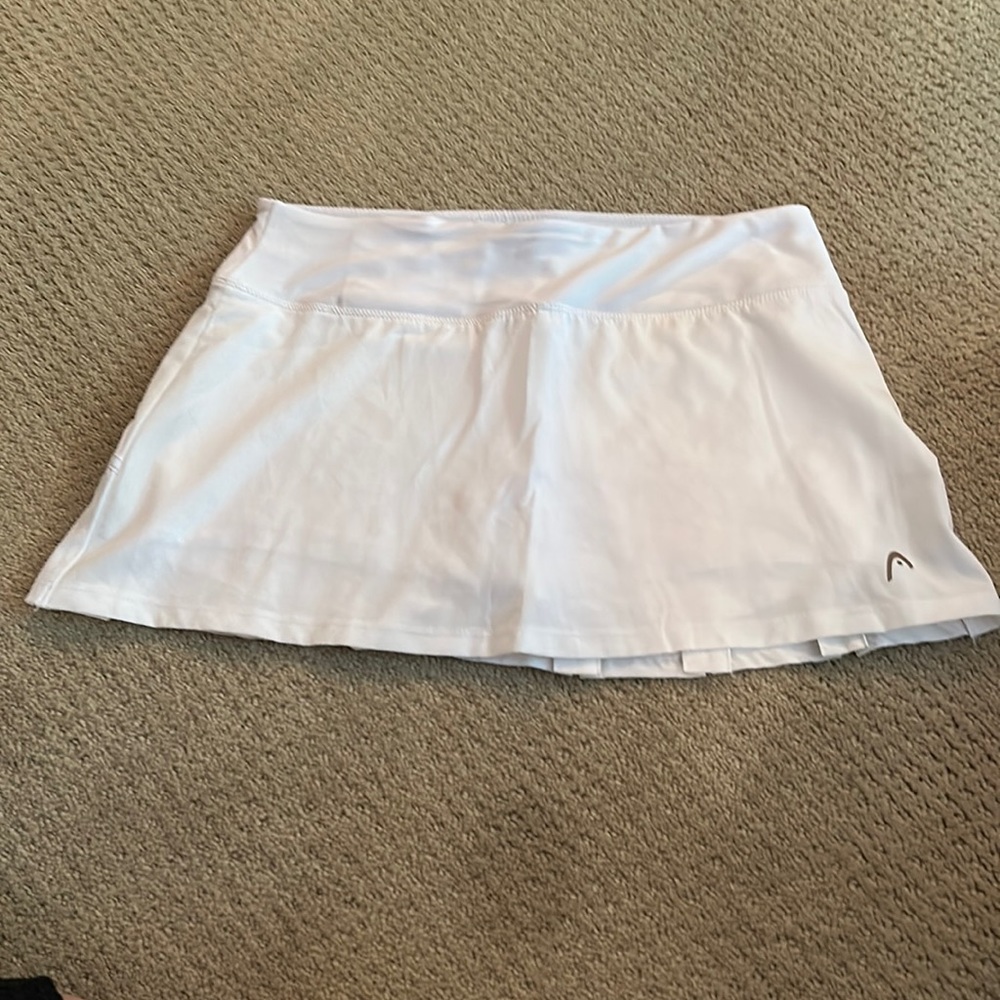 HEAD Tennis Skort White